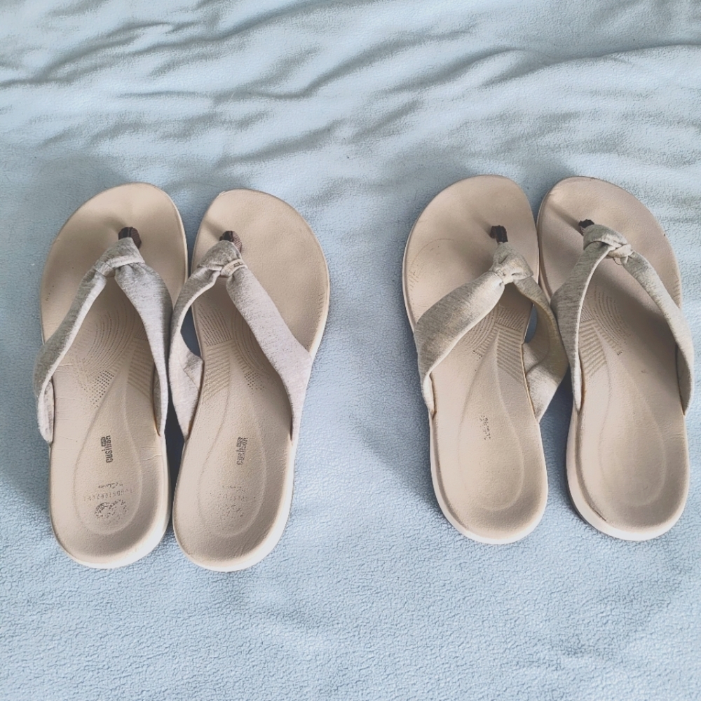 Clark's Cloudstepper Sandels, 2 pairs, Sz 12